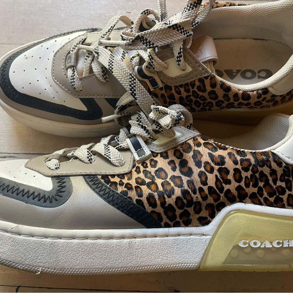 Gently used Coach sneakers woman’s size 8.5